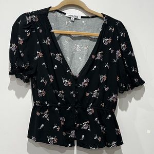 Cute low neck shirt